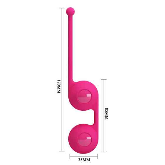 Вагінальні кульки - Pretty Love Kegel Tighten Up III Pink Sex Aura Київ
