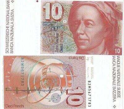 Швейцарія Switzerland - 10 Francs 1982 aUNC Полтава - фото 1