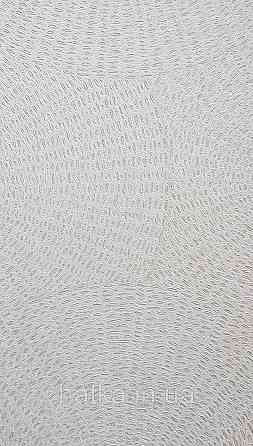 Обои винил на флизелиновой основе Rasch Ascona 1.06х10 абстракция круги точки структурные молочные серебро 3д Киев