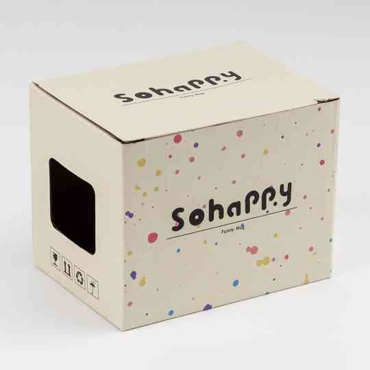 Кружка з новорічним дизайном &quot;Чарівна ялинка&quot; 320 мл, червона Вінниця