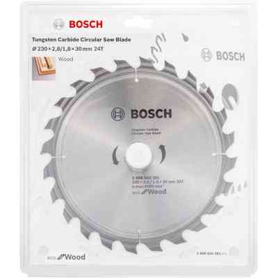 Диск пильний Bosch пиляльний Eco for Wood 230x30-24T (2.608.644.381) Вінниця