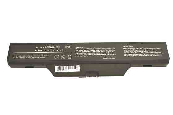 Аккумулятор для ноутбука HP Compaq HSTNN-IB62 550 10.8V Black 5200mAh OEM Винница