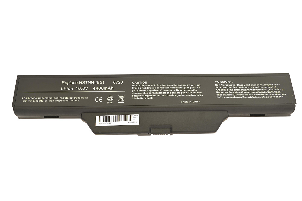 Аккумулятор для ноутбука HP Compaq HSTNN-IB62 550 10.8V Black 5200mAh OEM Винница - изображение 4