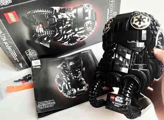 Hard to find! Lego Star Wars 75274 TIE Fighter Pilot Helmet шолом шлем. Киев
