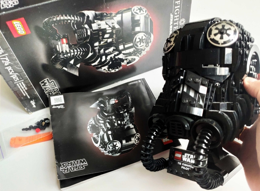 Hard to find! Lego Star Wars 75274 TIE Fighter Pilot Helmet шолом шлем. Київ - фото 2