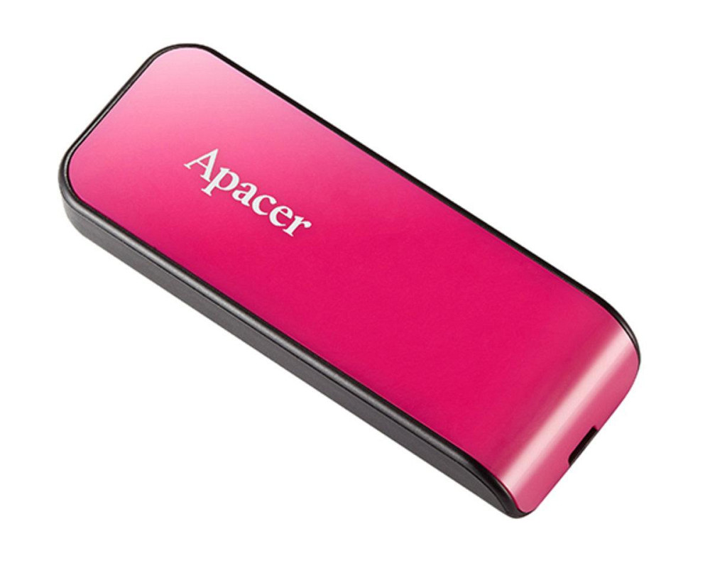 Флешка Apacer USB накопичувач 2.0 AH334 64Gb, колір рожевий AP64GAH334P-1 Одеса - фото 1