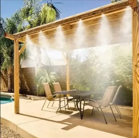 Система полива сада и огорода Muciakie Garden, садовая насадка для полива для газона Туман 10 м Коломия