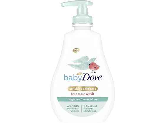 Гель для душу 400мл Baby Зволоження без запаху ТМ Dove Київ