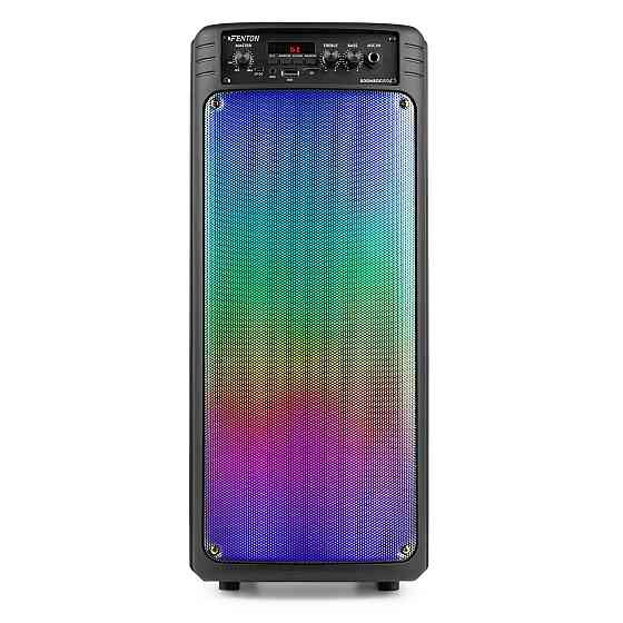 FENTON BOOMBOX300 Караоке-колонка для вечірок, 2 x 6,5" 100 Вт макс. AUX/microSD/USB/BT Рівне