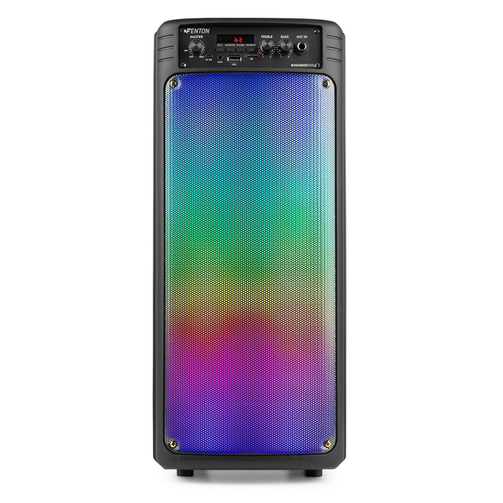 FENTON BOOMBOX300 Караоке-колонка для вечірок, 2 x 6,5" 100 Вт макс. AUX/microSD/USB/BT Рівне - фото 4