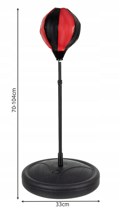 Детский Боксерский комплект Груша с перчатками + насос Kruzzel (ZB16953) Нововолынск - изображение 8