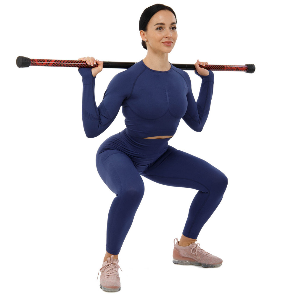 Палка гимнастическая 3-х секционная Бодибар Zelart 9994-7 вес 7 кг Киев - изображение 1