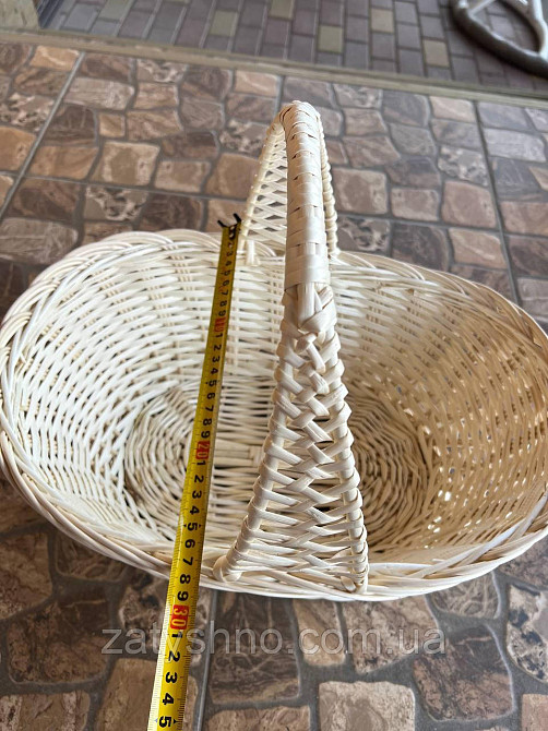 Кошик великодній білий Київ - фото 9