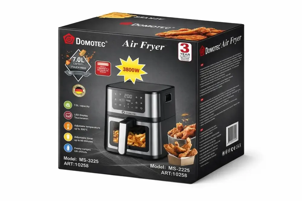 Аэрофритюрница DOMOTEC Air Fryer MS-3225 Коломия - фото 1
