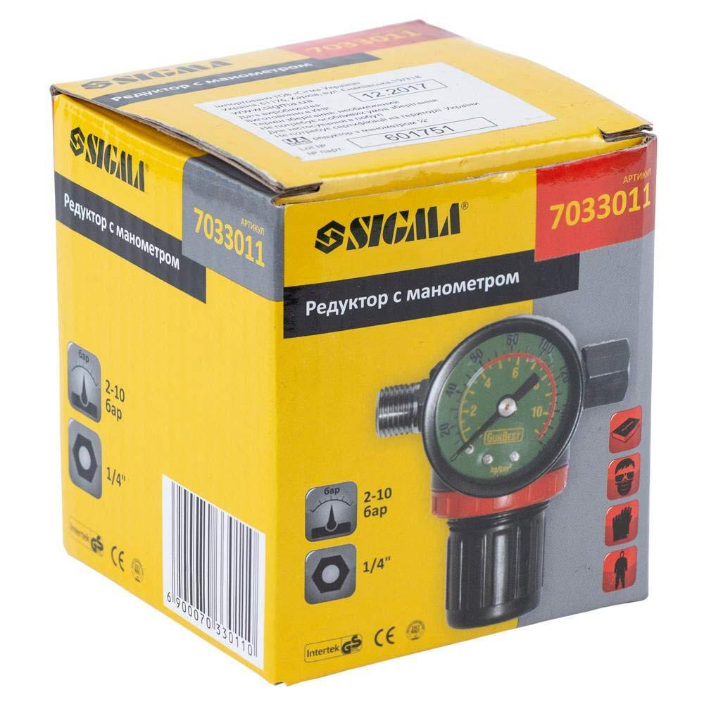 Редуктор с манометром 1/4