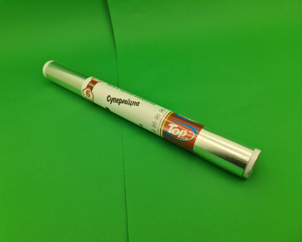 Суперщільна Фольга 6 м/44 см (30 мкр) ТОР (1 рул) Харків - фото 1