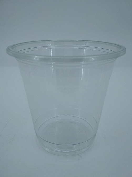 Стакан одноразовий РЕТ щільний, прозорий 300 мл (50 шт.) Харків - фото 3