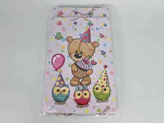 Пакет бумажный гигант вертиркальный30х42х12)(артGV-017) (12 шт) Харьков