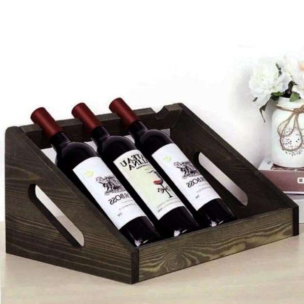 Настільна винна полиця "Леонія" мокко Миколаїв - фото 1