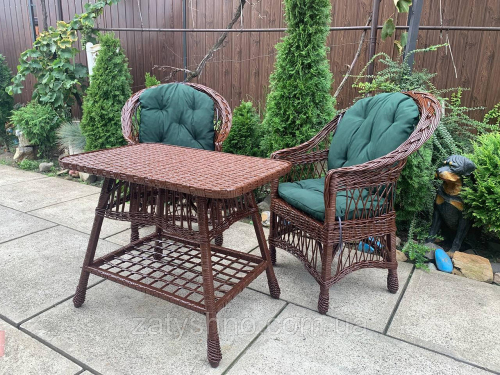 Мебель плетеная темно-коричневого цвета Киев - изображение 6