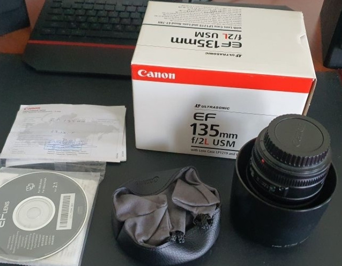 Canon EF 135 mm f/2L USM Київ - фото 1