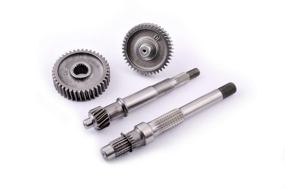 Редуктор (у зборі) скутер 4 Т Китай 125/150 (довгий, під два амортизатори) Мукачево - фото 1