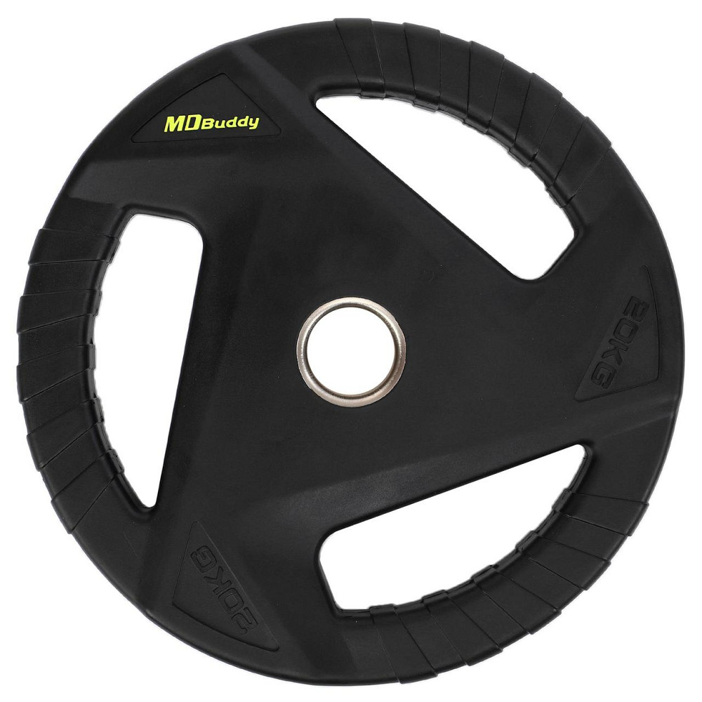 Блин (диск) полиуретановый 20 кг 51 мм MD Buddy-9649-20 Киев - изображение 3