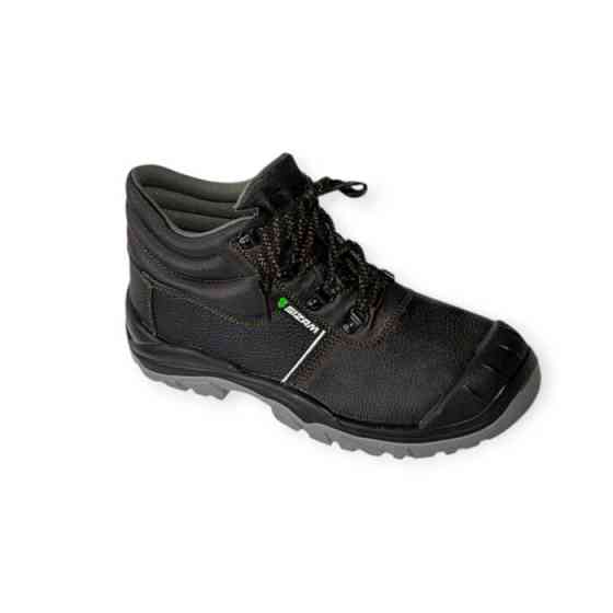 Черевики Boston захисні, нар. 40 шкіра, сталева підноска, 4-х шовні з'єднання, маслобензостійкі Мукачево