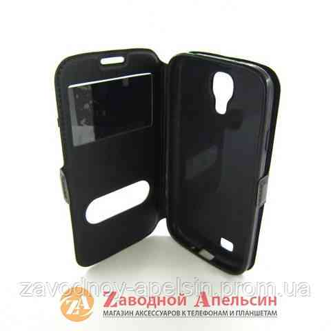 Чехол книжка Samsung I9500 I9505 S4 Smart Case black Одесса