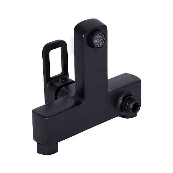 Змішувач для ванни Lidz Wawel 006 (з душовим гарнітуром) (k35) LDWAW006BLA45393 Black Київ