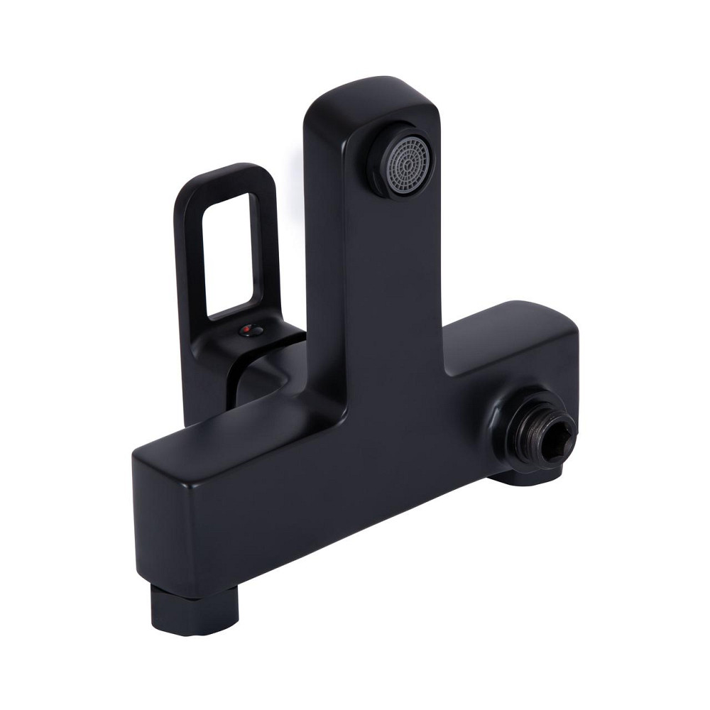 Змішувач для ванни Lidz Wawel 006 (з душовим гарнітуром) (k35) LDWAW006BLA45393 Black Київ - фото 6