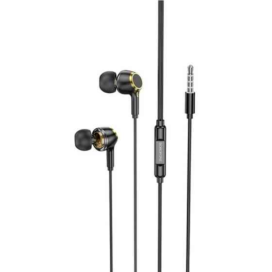 Проводные наушники BOROFONE BM90 (3.5mm) Black Одесса