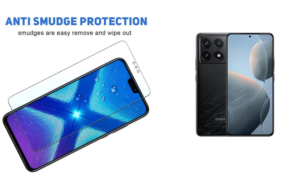 Защитное стекло NeoGlass для Xiaomi Redmi K70, K70E, K70 Pro – ультрапрозрачное и устойчивое Киев - изображение 3