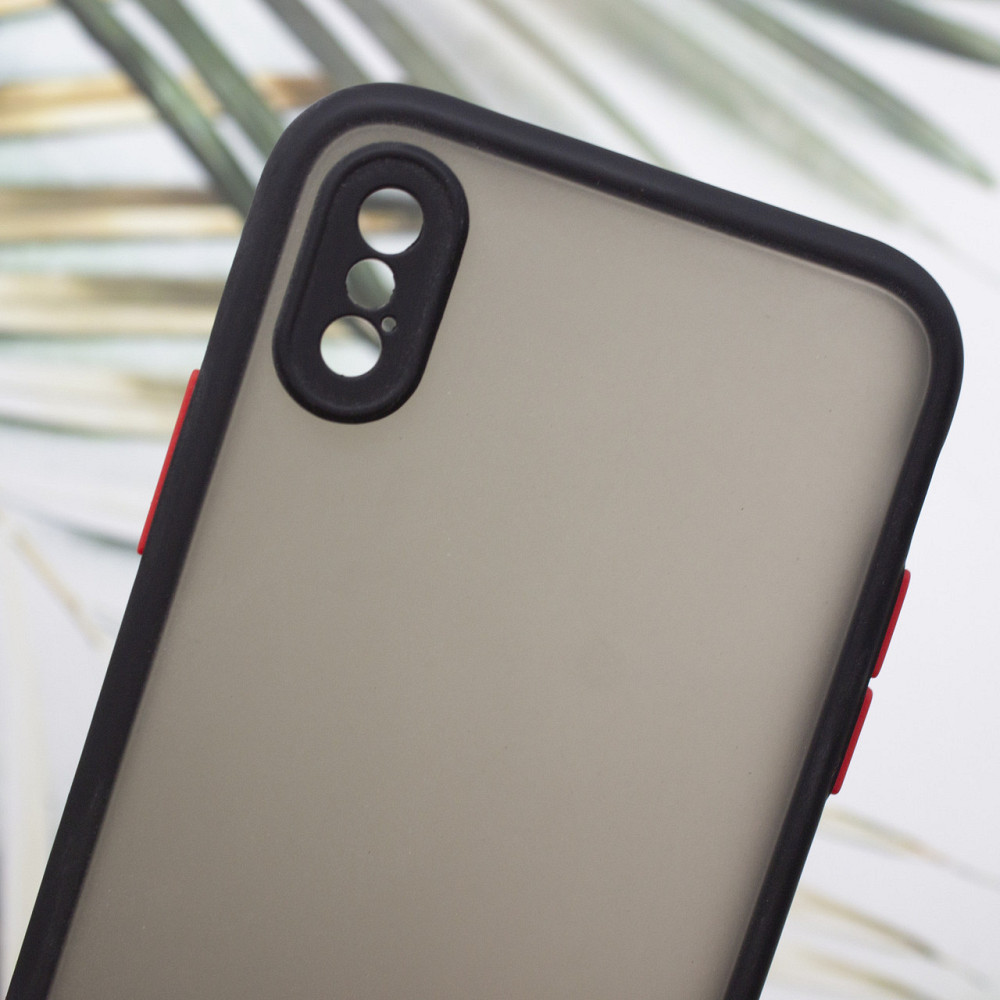 Чехол TOMOCOMO (FULL PROTECTION) for iPhone X/XS Black Київ - фото 1