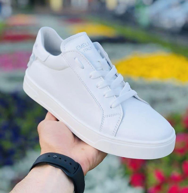 EMELI Кросівки жіночі EMELI 105 біла (весна-осінь натуральна шкіра) Коломыя - изображение 1