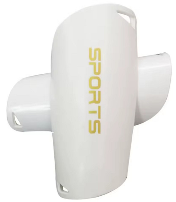 Футбольні щитки вставні білі | Захист гомілки під гетри без кріплень Николаев - изображение 1