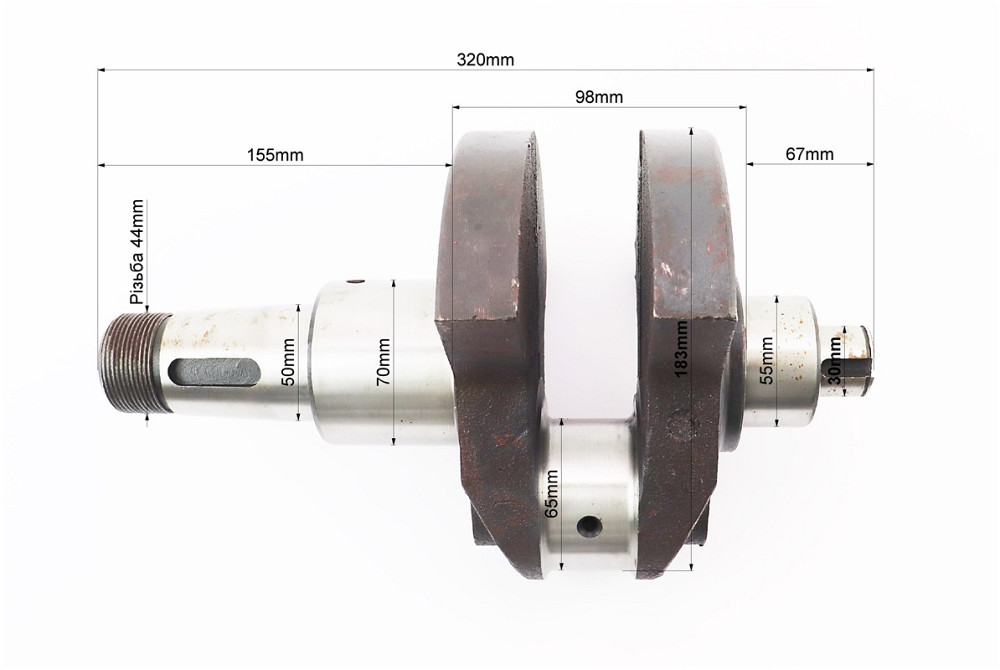 Колінвал ZS1105 Київ - фото 2