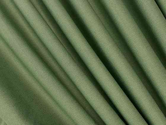 Комплект штор VR-Textil Шенил 150х270 2шт и Тюль 500х270 1684ш-1680т Зеленый с белым 71-199/4 Киев