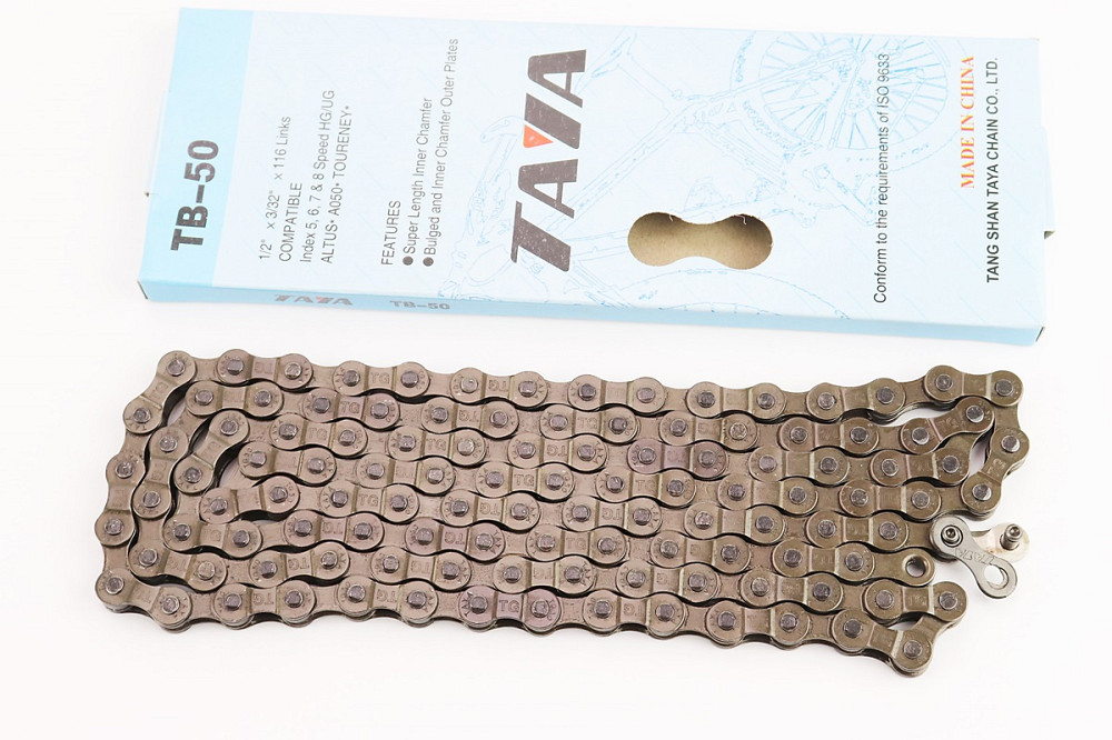 Ланцюг приводний 1/2х3/32х116L 6/7 швидкостей, коричневий TB-50 Київ - фото 1