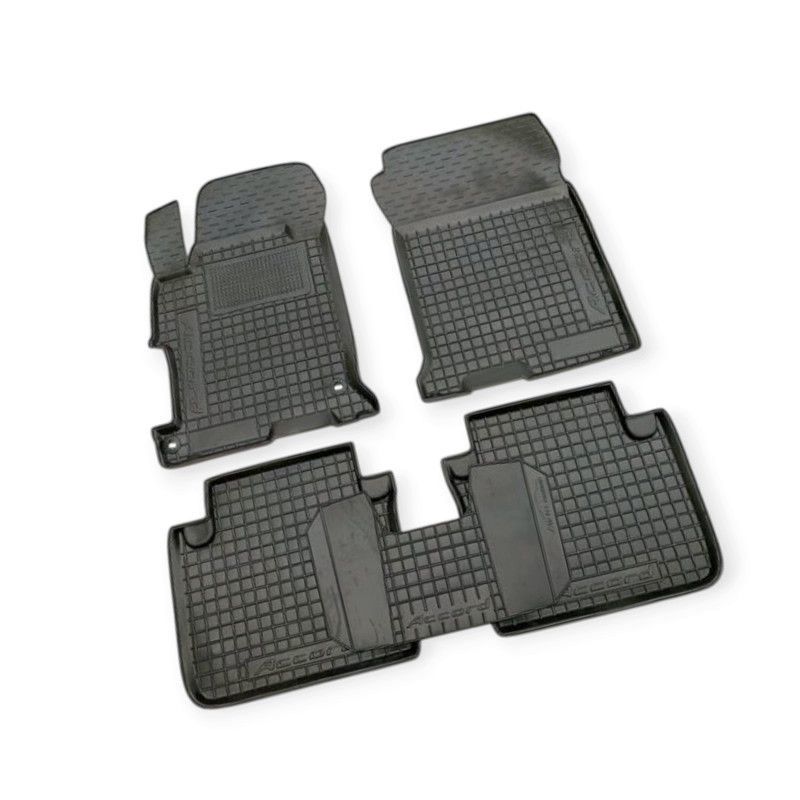 Килимки Хонда acсord ix 2012-2017 борт 2,5см, з перемичкою салону Мукачево - фото 1