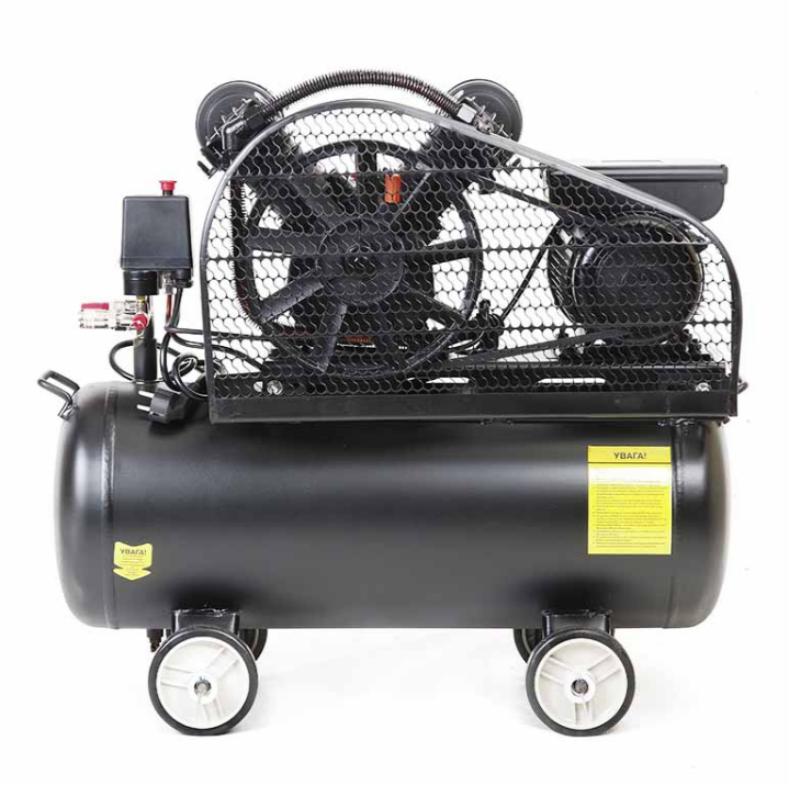 Компресор двоциліндровий 2,2кВт 402л/хв 8 бар 50л пасовий 2 крана APRO Житомир - изображение 6