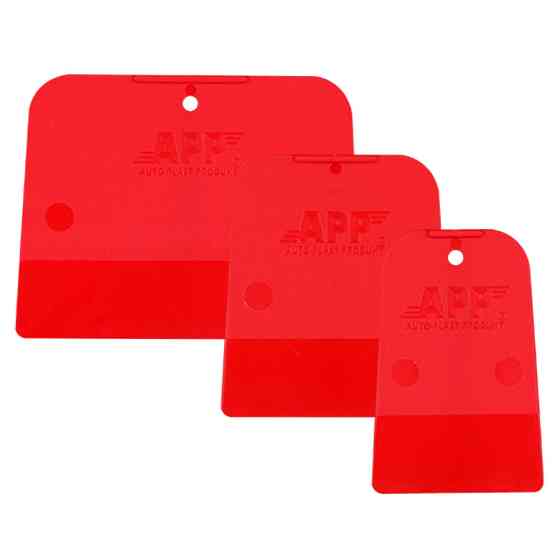 Шпателя із полімеру (набір 3шт) "STS" 5х6х9см/7х8х9см/9х11х12см червоні APP, 250305 Київ