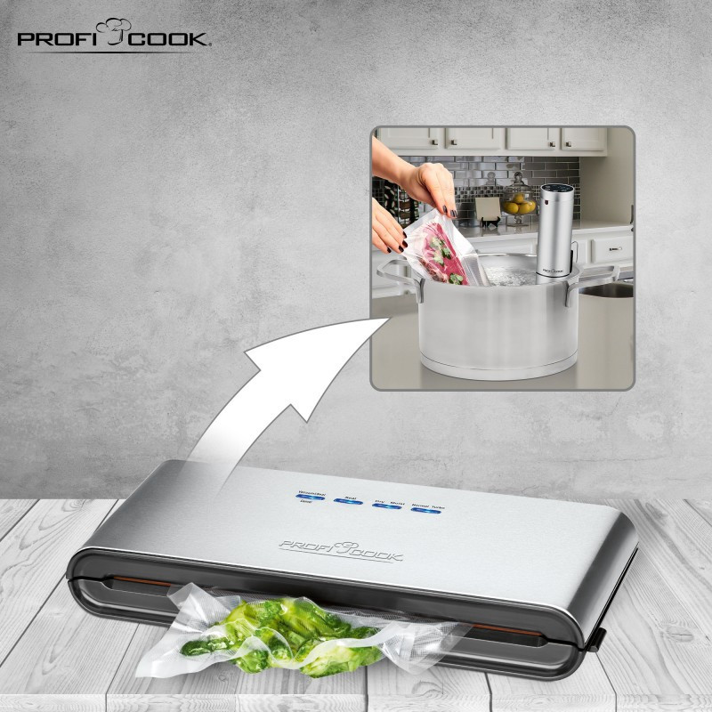 Пакети для вакууматора комплект 50 шт 22х30 см Profi Cook (8910151) Нововолинськ - фото 6