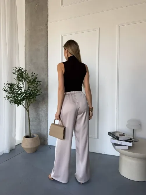 Шовкові жіночі брюки прямого крою Одеса - фото 18