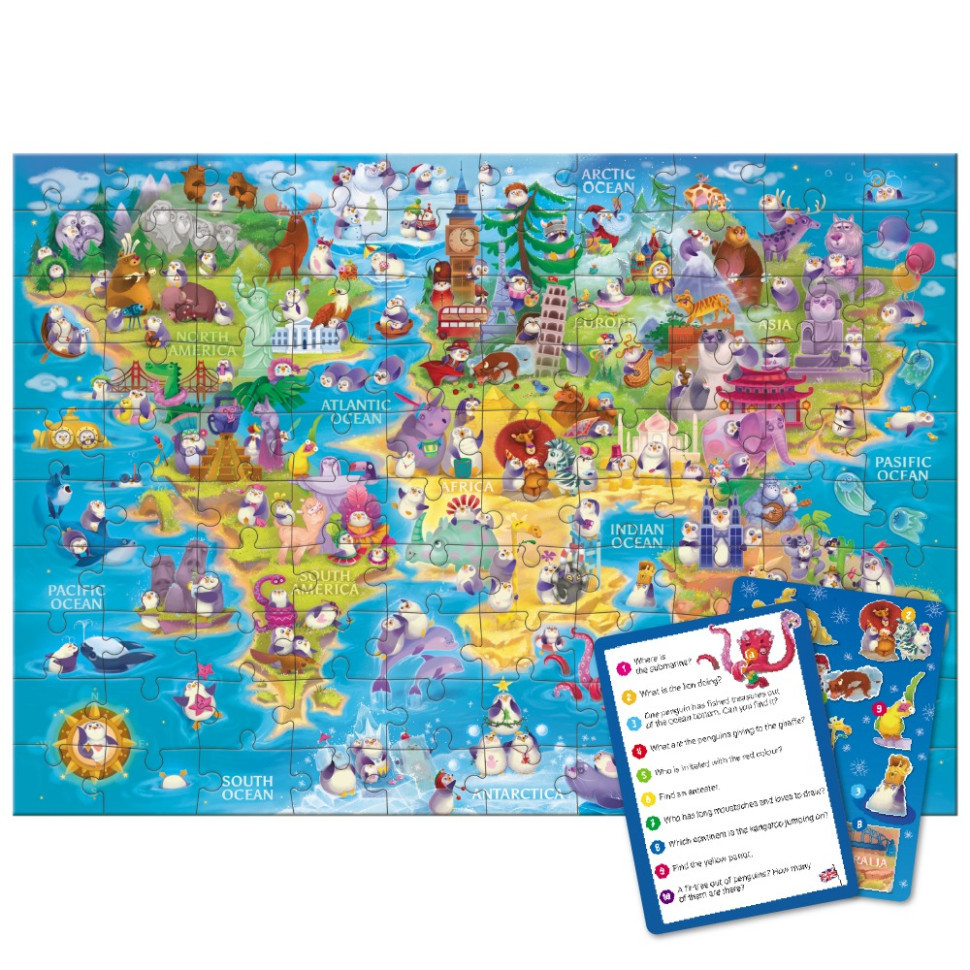 Детский пазл Ищи и находи 