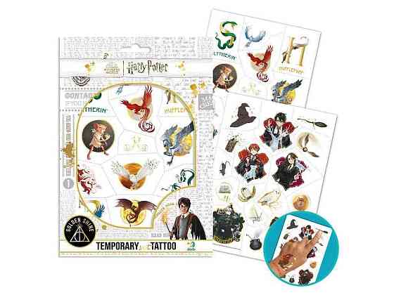 Набор тату Переводных Harry Potter 45 татуировок SD38786 ТМ КИТАЙ Solmir Solmir Solmir Київ