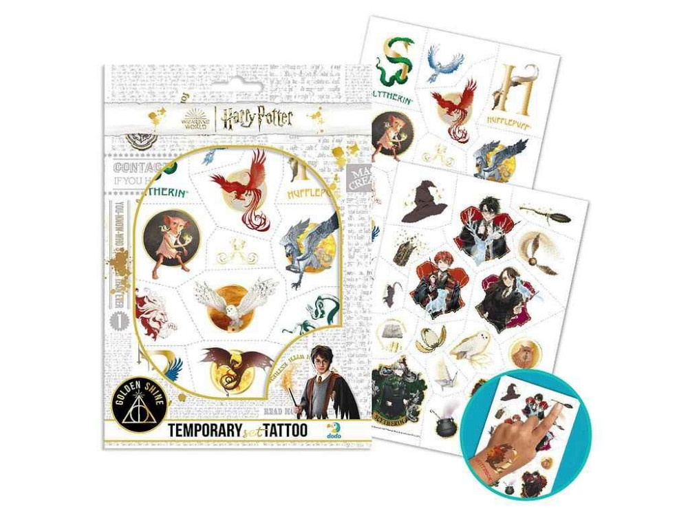 Набор тату Переводных Harry Potter 45 татуировок SD38786 ТМ КИТАЙ Solmir Solmir Solmir Київ - фото 1