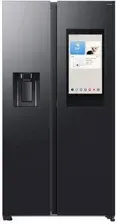 Холодильник Lodówka Samsung RS90F66BEFEO Side by Side AI No frost 178,4cm Grafitowy Stal Киев - изображение 1