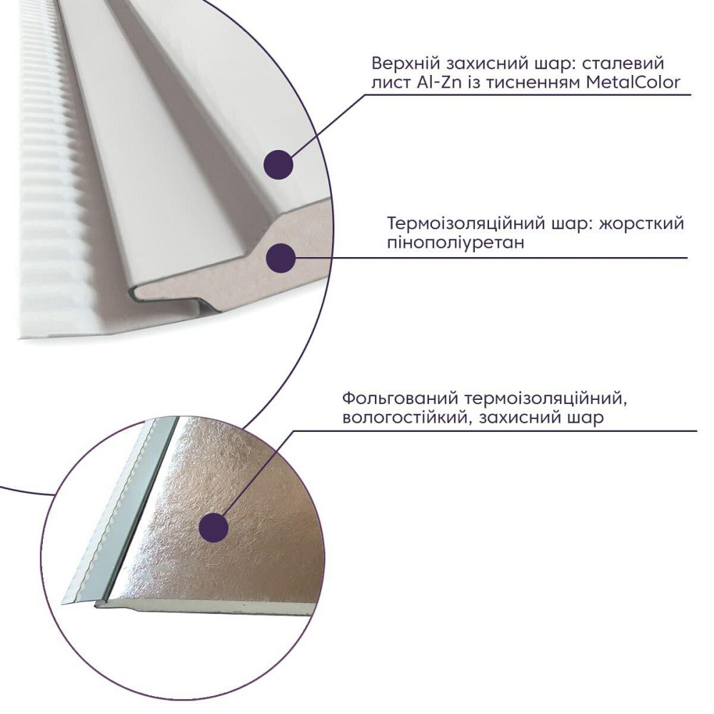 Фасадная PU панель 415х15х3800мм SW-00001719 Киев - изображение 2