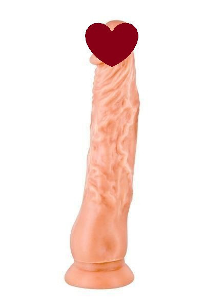 Фаллоимитатор Real Body - Real Justin Flesh, TPE, диаметр 4,2см Sex Aura Киев - изображение 1